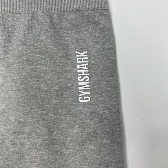 Gymshark Gray Pink Ombre Seamless Cropped Leggings Size S - Picture 4 of 10